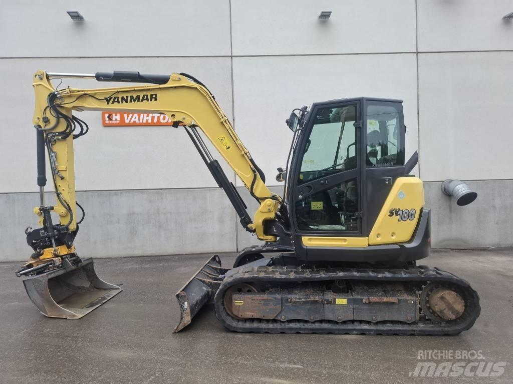 Yanmar SV 100-2A Midi rýpadla 7t - 12t