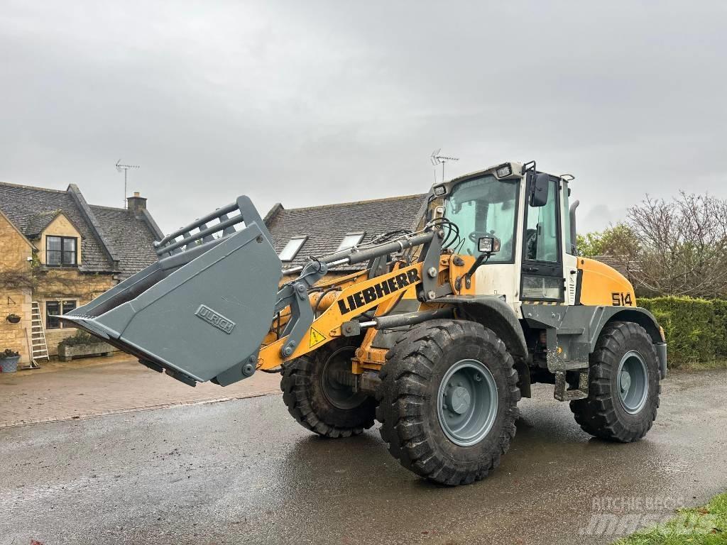 Liebherr 514 STEREO Kolové nakladače