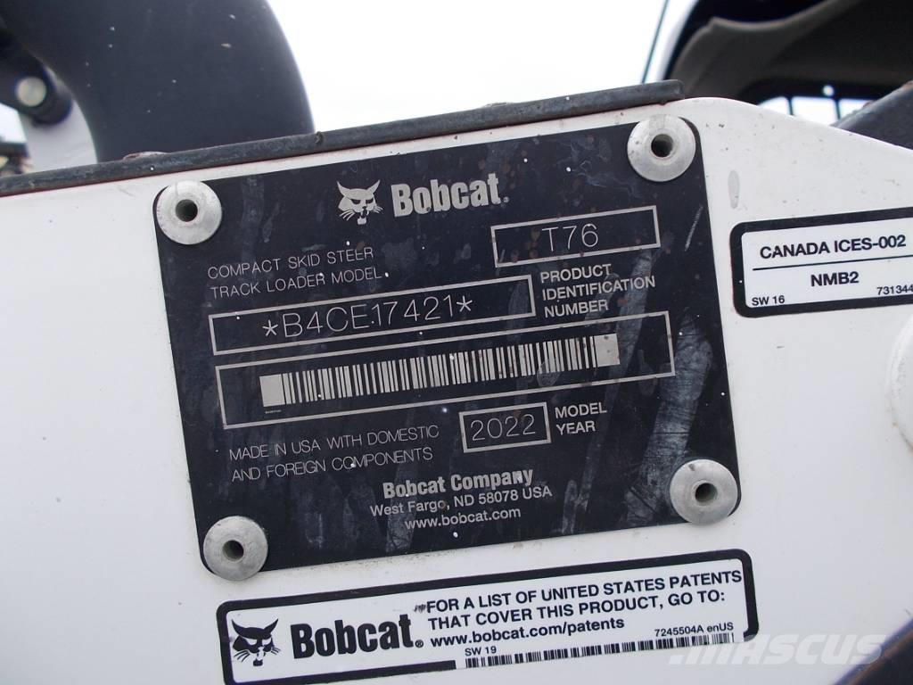 Bobcat T76 Smykem řízené nakladače