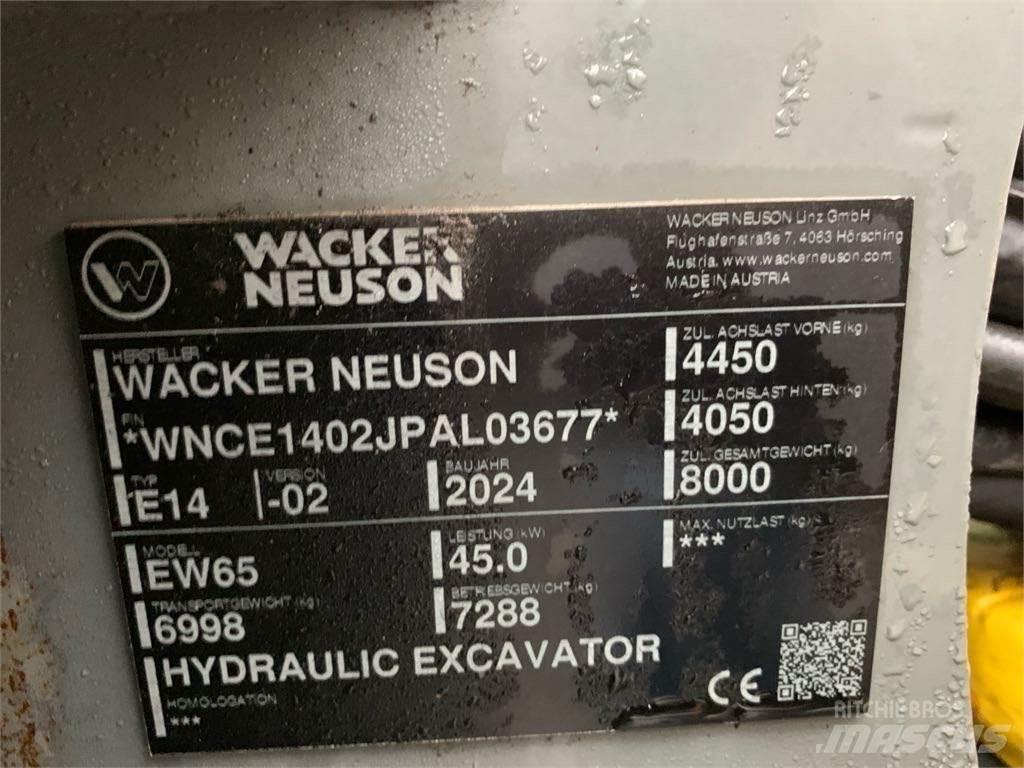 Wacker Neuson EW65 Kolová rýpadla