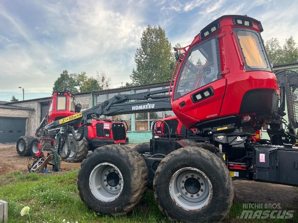 Komatsu 911 Harvestory