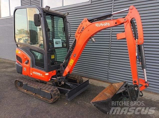 Kubota kx019-4 Mini rýpadla < 7t
