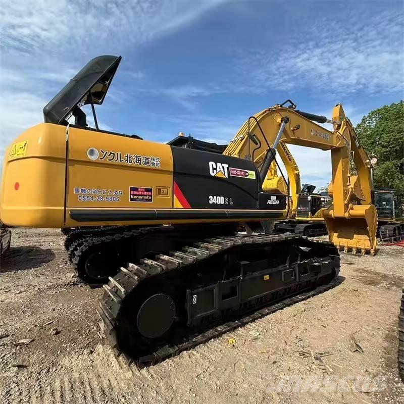 CAT 340 Pásová rýpadla