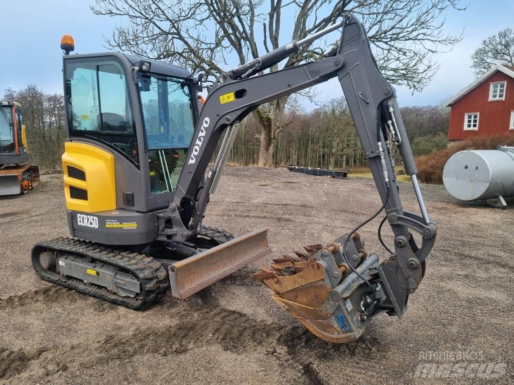 Volvo ECR25 D Mini rýpadla < 7t