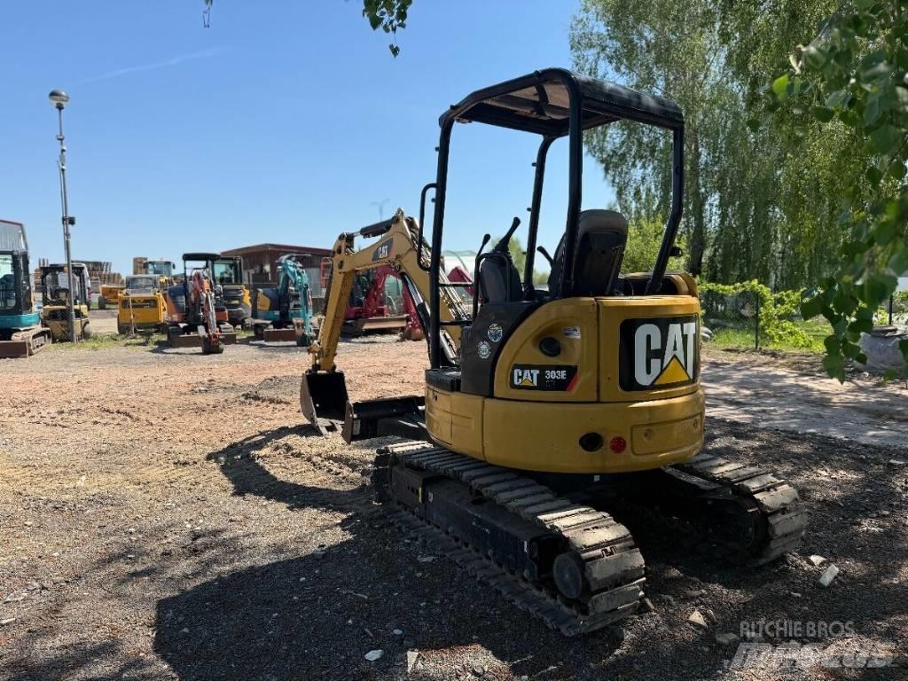 CAT 303 E CR Pásová rýpadla