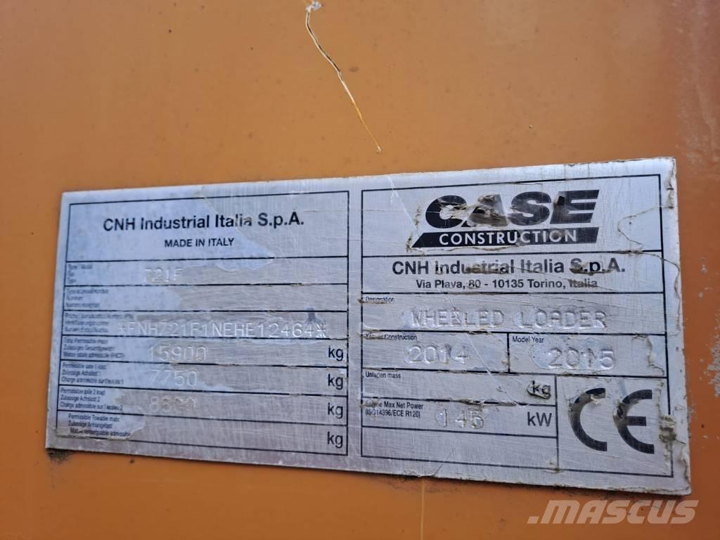 CASE 721 F Kolové nakladače
