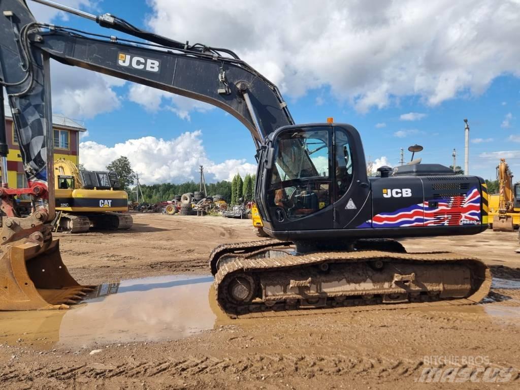 JCB JS220 LC T4 Pásová rýpadla