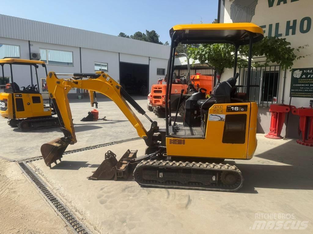 JCB 16 C-1, 740h Mini rýpadla < 7t