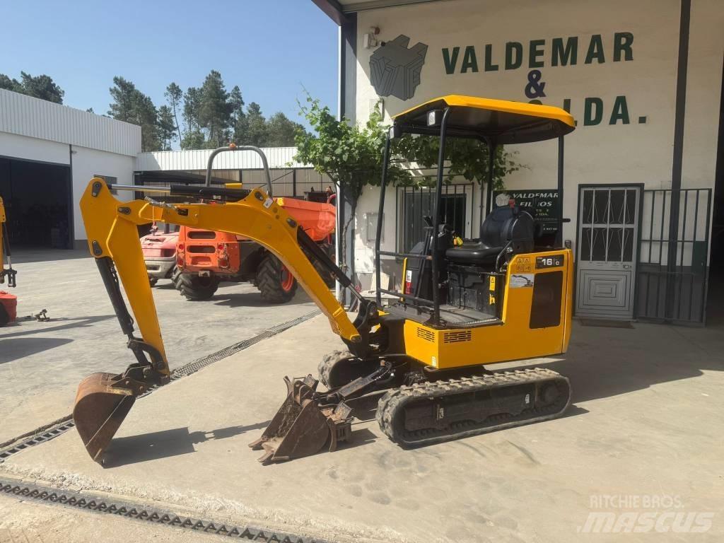 JCB 16 C-1, 740h Mini rýpadla < 7t