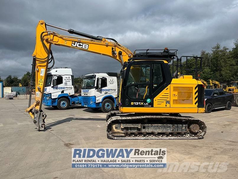 JCB 131 XLC Pásová rýpadla