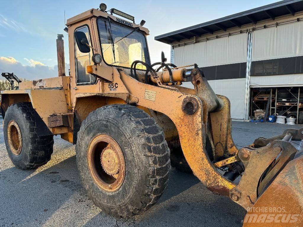 Hanomag 55C SUPER Kolové nakladače