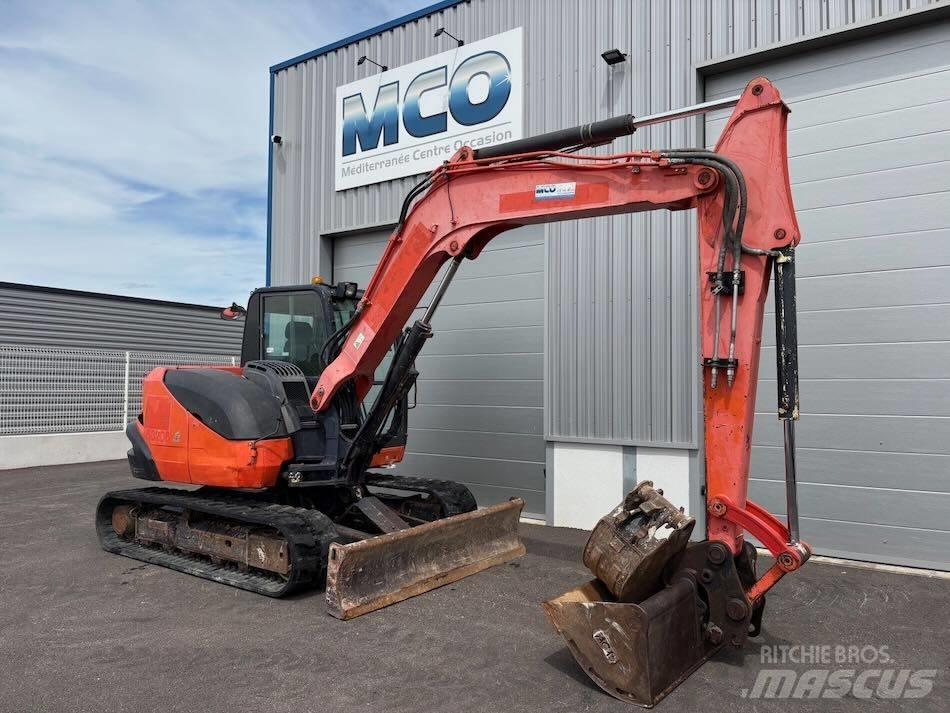 Kubota KX 080-4 Midi rýpadla 7t - 12t