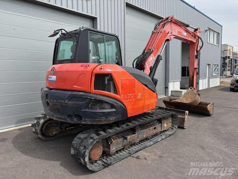 Kubota KX 080-4 Midi rýpadla 7t - 12t