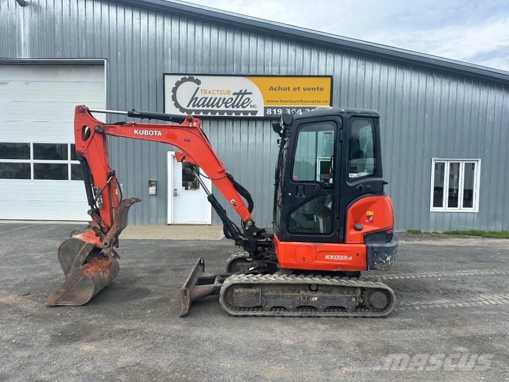 Kubota KX 033-4 Mini rýpadla < 7t