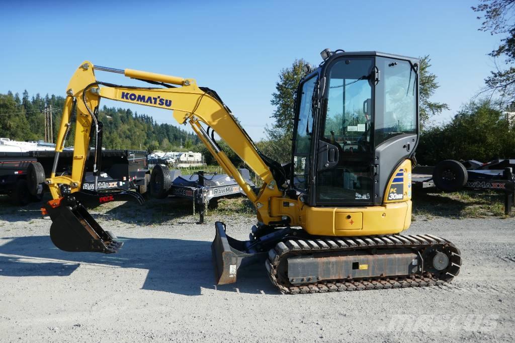 Komatsu PC30MR-5 Mini rýpadla < 7t