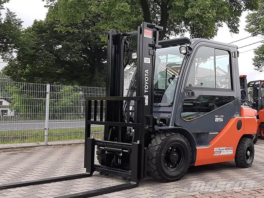 Toyota 02-8FGF25 LPG vozíky