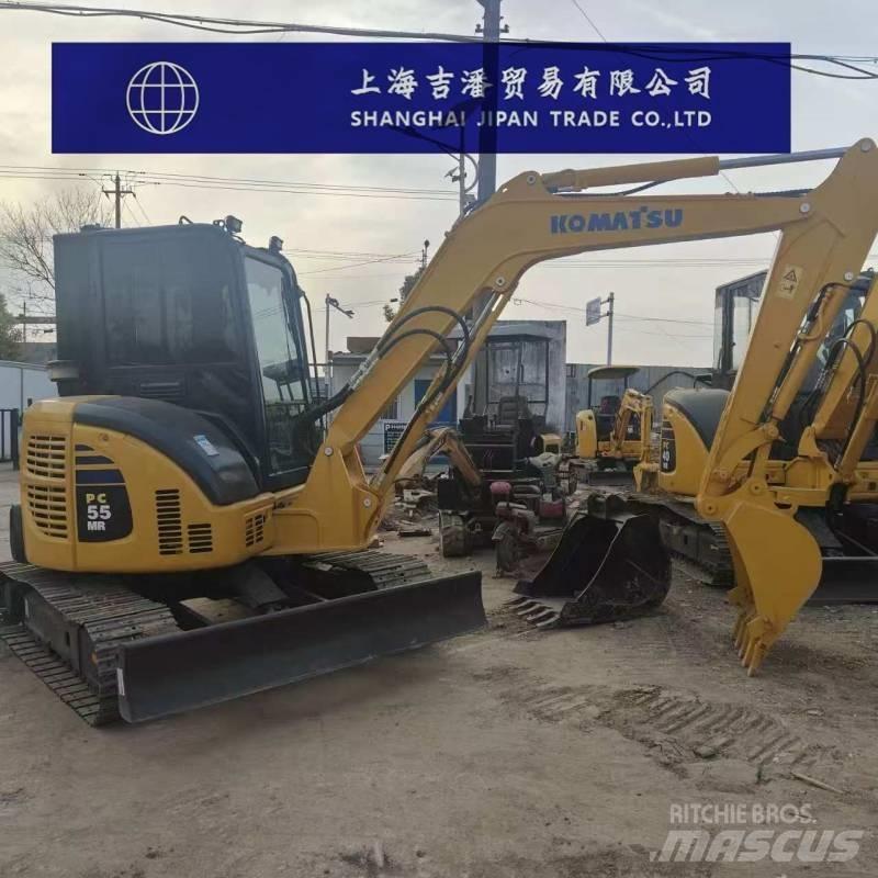 Komatsu PC 55 Pásová rýpadla