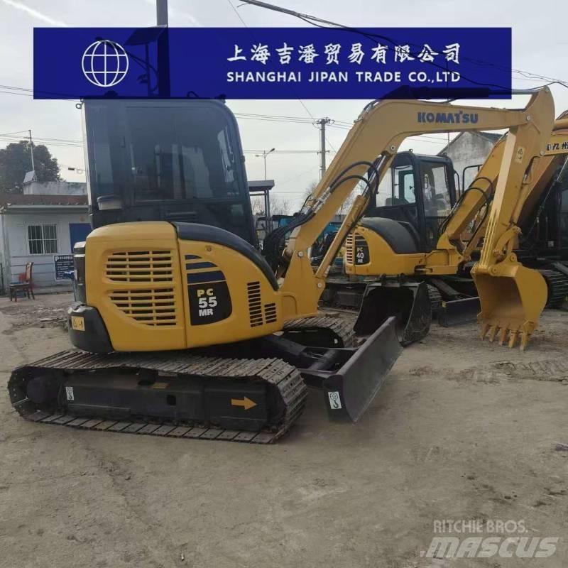 Komatsu PC 55 Pásová rýpadla