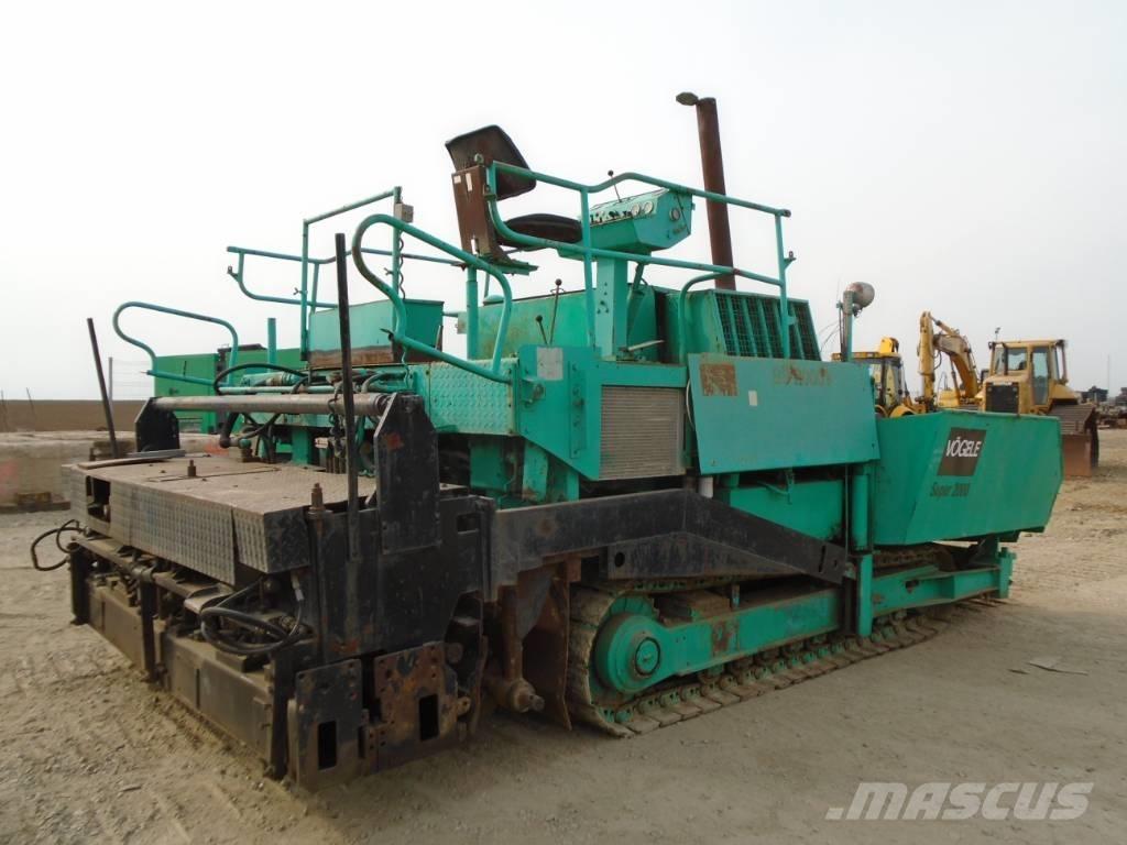 Vögele Super 2000 Finišery