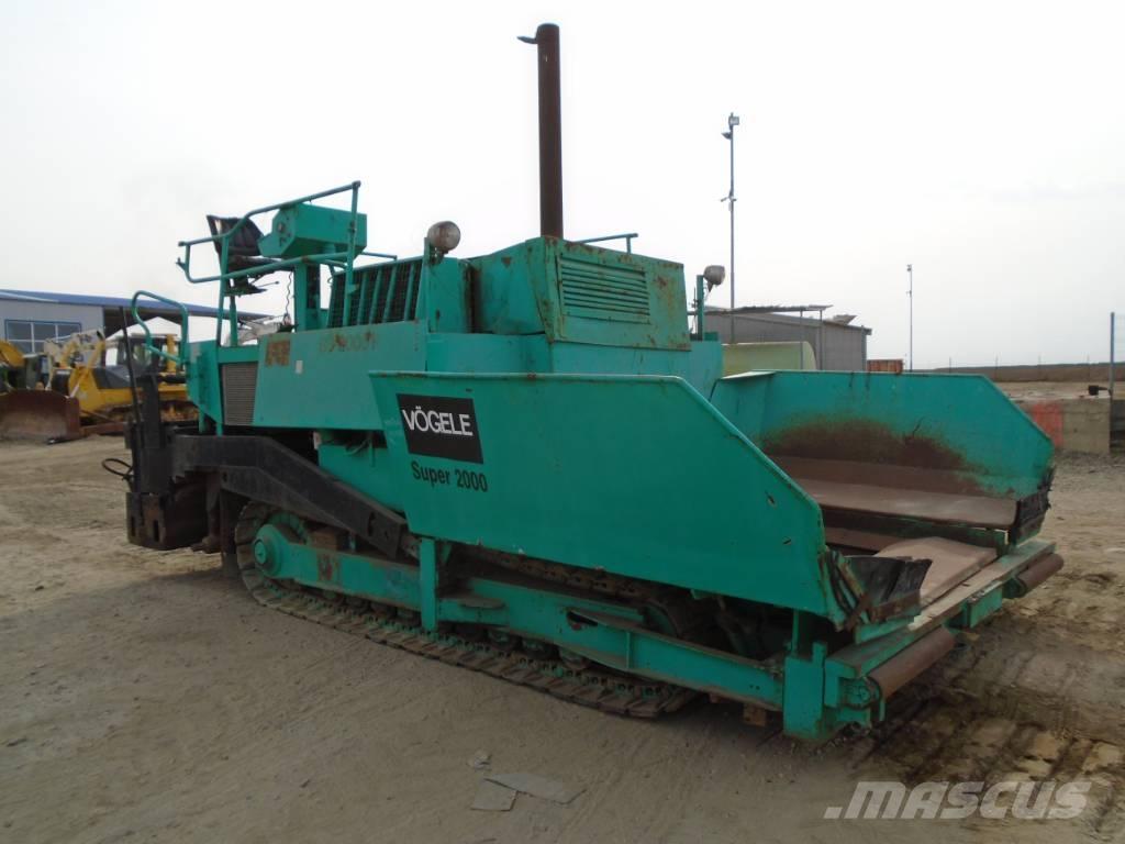 Vögele Super 2000 Finišery