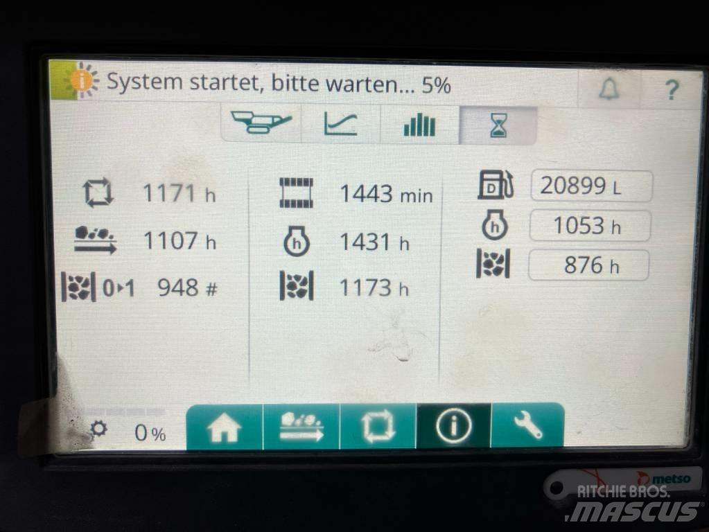 Metso LT 120 Drtící zařízení