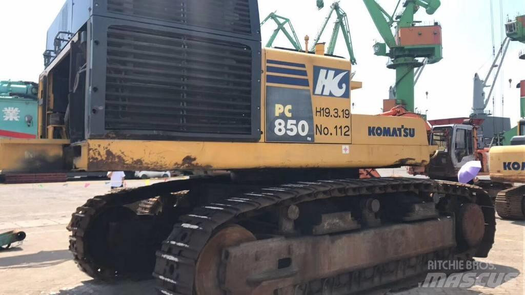 Komatsu PC 850 SE Pásová rýpadla