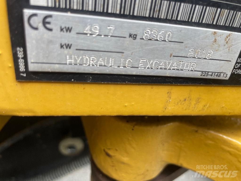 CAT 308 E 2 CR Midi rýpadla 7t - 12t