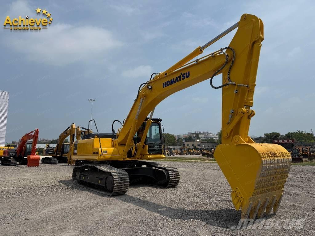 Komatsu PC 300 Pásová rýpadla