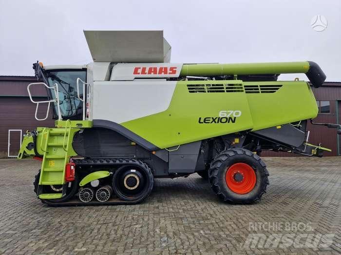 CLAAS Lexion 670 TT Sklízecí mlátičky
