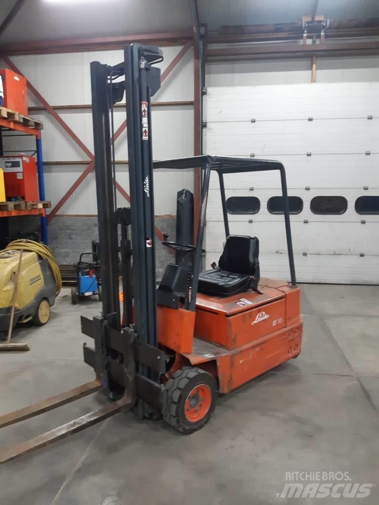 Linde E 16 Akumulátorové vozíky