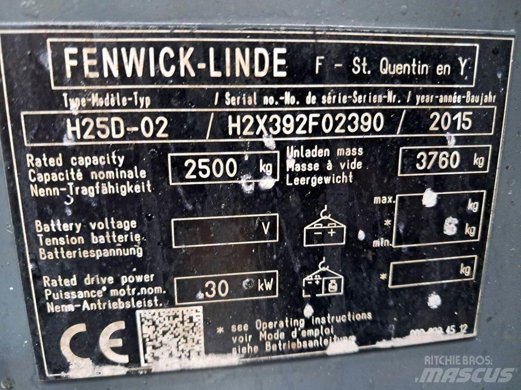 Linde H25D-02 Dieselové vozíky