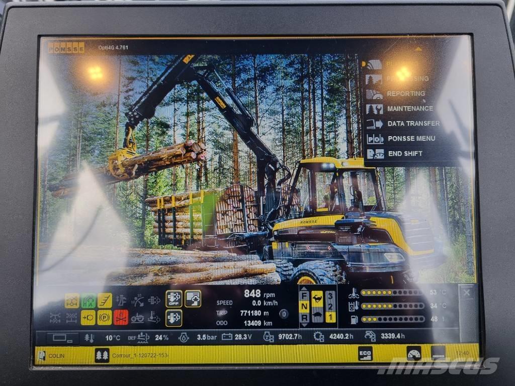 Ponsse Buffalo 8W Vyvážecí traktory