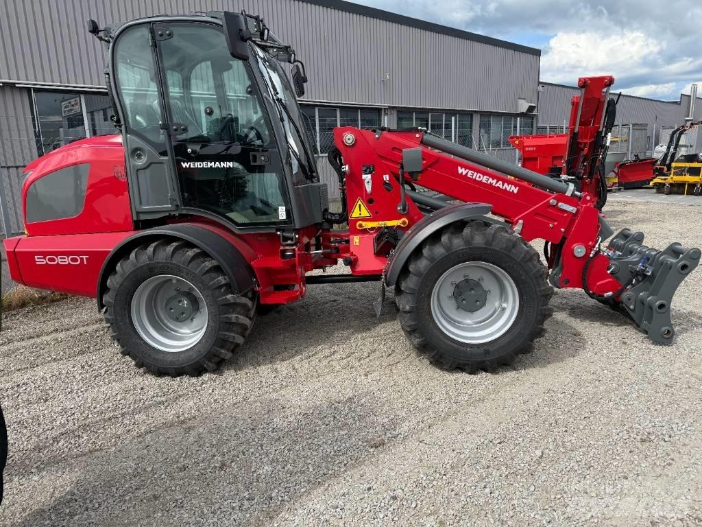 Weidemann 5080T Teleskopické kolové nakladače