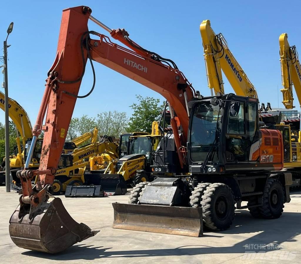 Hitachi ZX150W-7 Kolová rýpadla