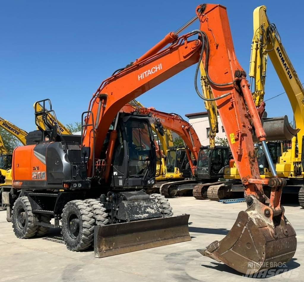 Hitachi ZX150W-7 Kolová rýpadla