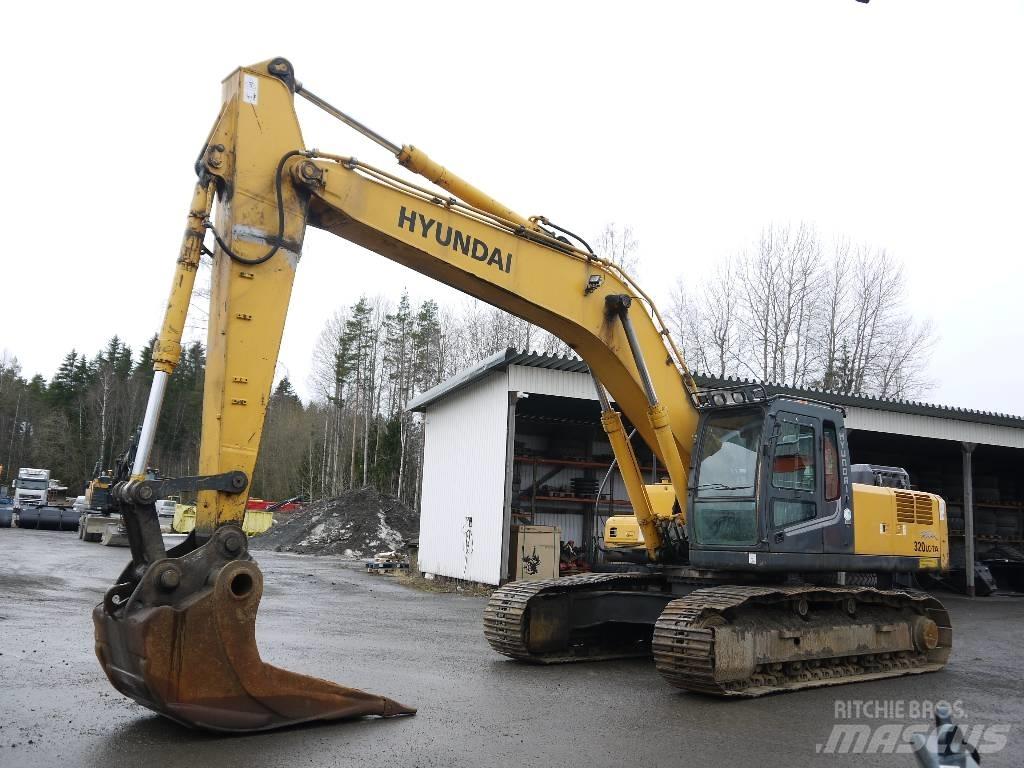 Hyundai R 320 LC-7A Pásová rýpadla