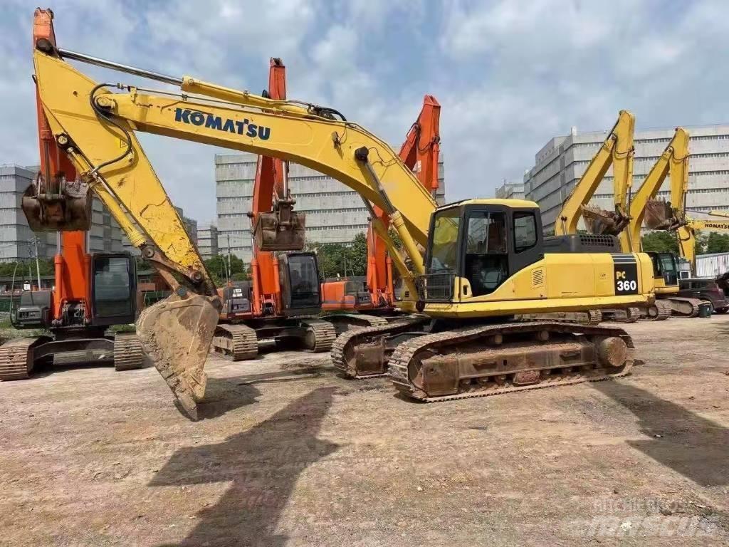 Komatsu PC 360-7 Pásová rýpadla