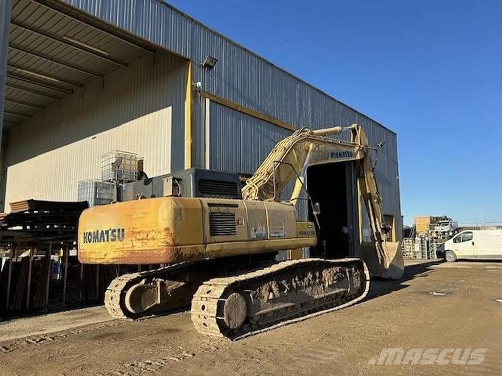 Komatsu PC450 Pásová rýpadla