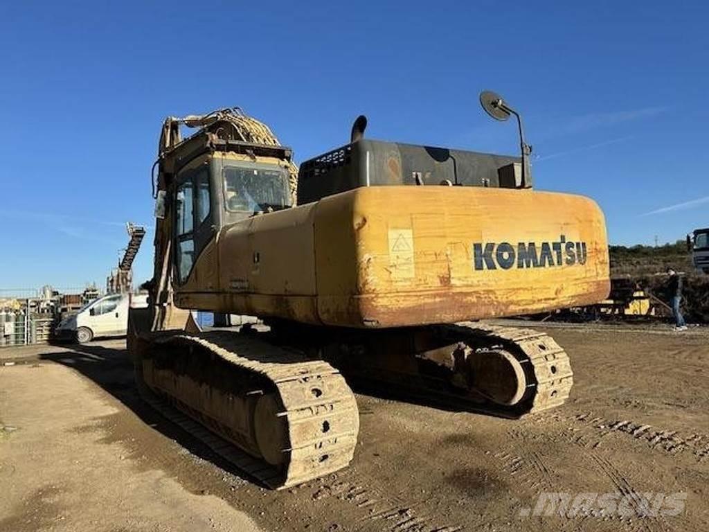 Komatsu PC450 Pásová rýpadla