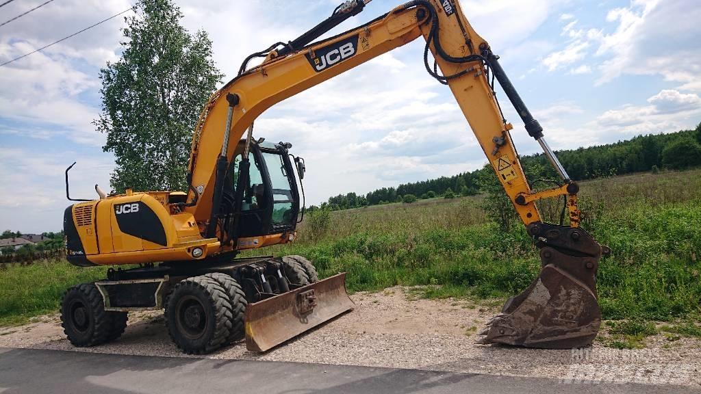 JCB JS 145 W Kolová rýpadla