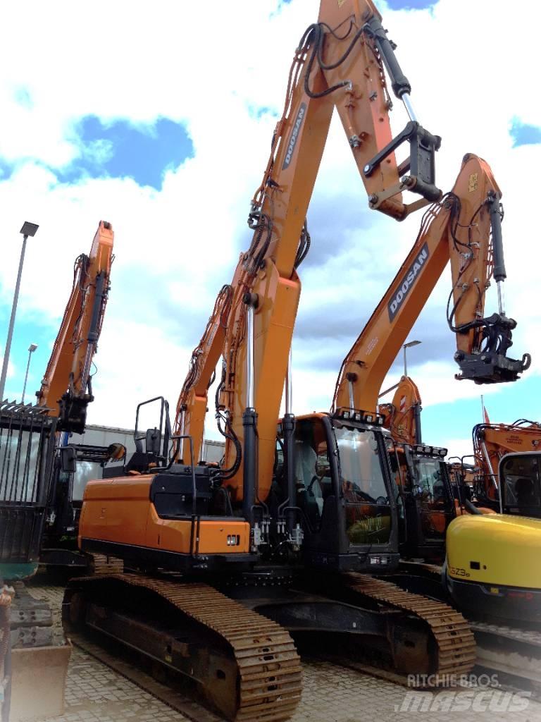 Doosan DX 255 LC-5 Pásová rýpadla