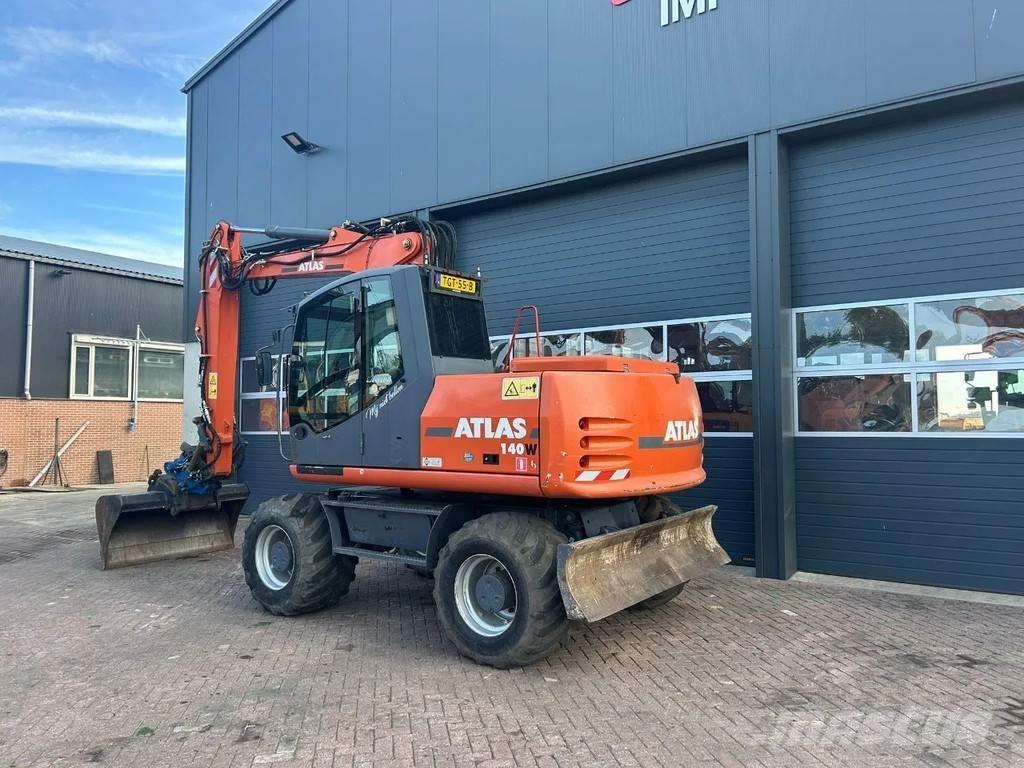 Atlas 140W Kolová rýpadla