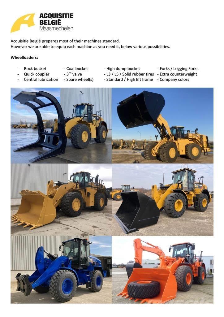 CAT 972 Kolové nakladače