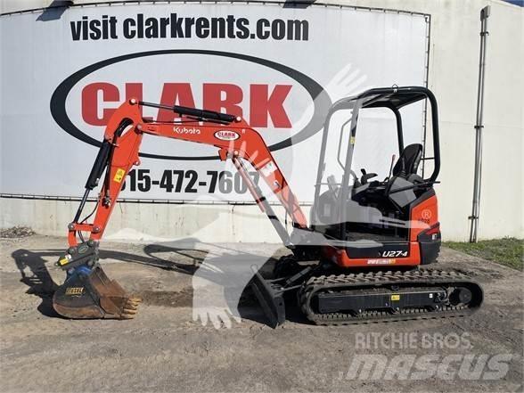 Kubota U27-4 Mini rýpadla < 7t