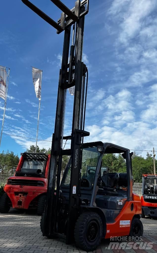 Toyota 02-8 FG F 25 LPG vozíky
