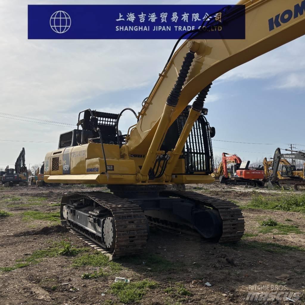 Komatsu PC 450 Pásová rýpadla