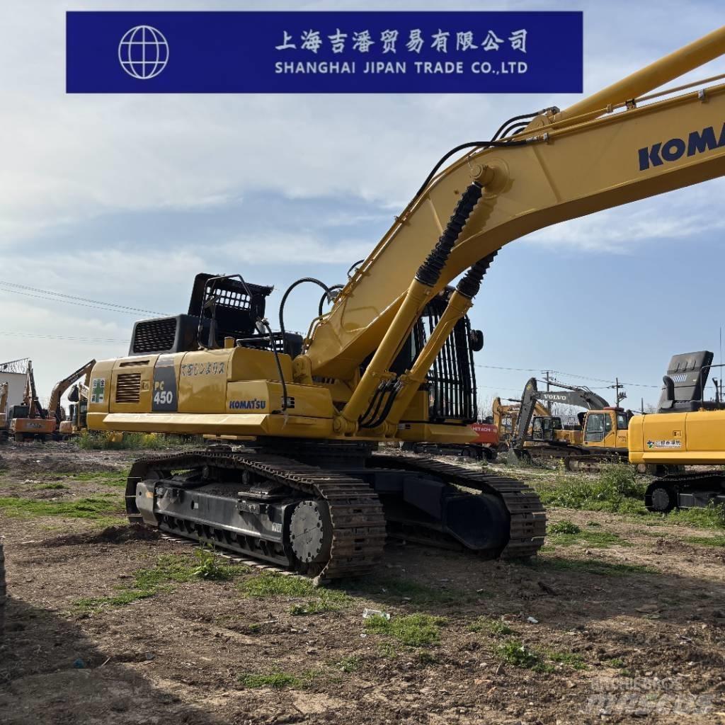 Komatsu PC 450 Pásová rýpadla