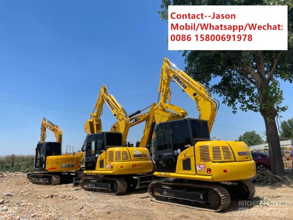 Komatsu PC 70-8 Pásová rýpadla