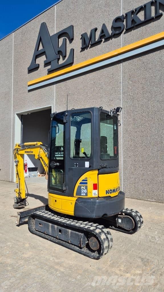 Komatsu PC 26 MR-3 Mini rýpadla < 7t