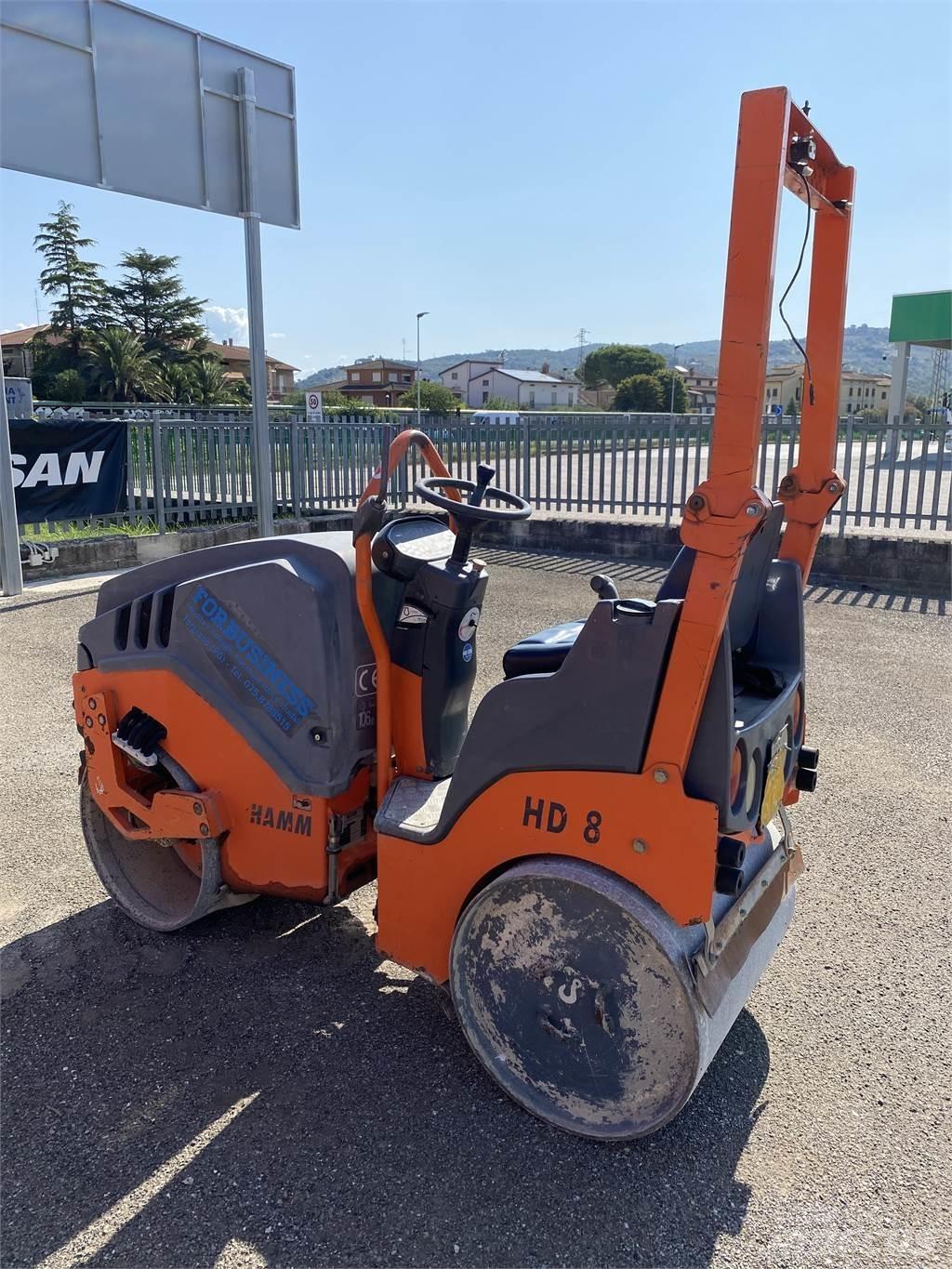 Hamm HD 8 Tandemové válce